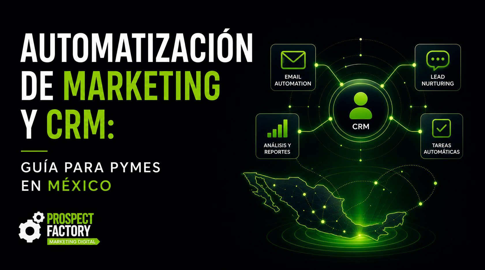 Automatización de marketing y CRM: Guía para pymes en México